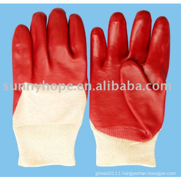 PVC dipped gloves for heavy duty working
